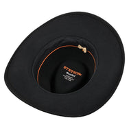 Stetson Oklahoma Wool Felt Western Hat – Black (2798101)