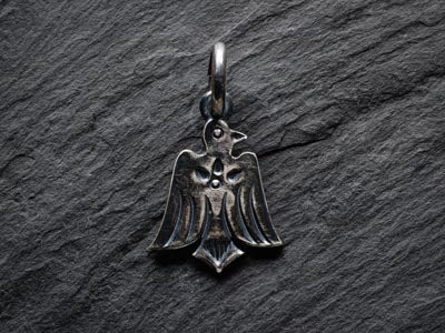 First Arrow's Thunderbird Pendant Top P-443