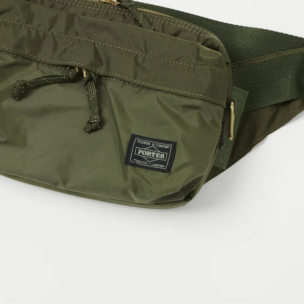 Porter - Yoshida & Co. Force 2Way Waist Bag Olive Drab (855-07501)