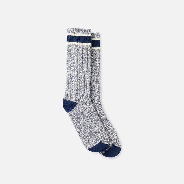 Red Wing Wool Blend Ragg Crew Socks – Slate/Navy (97648)