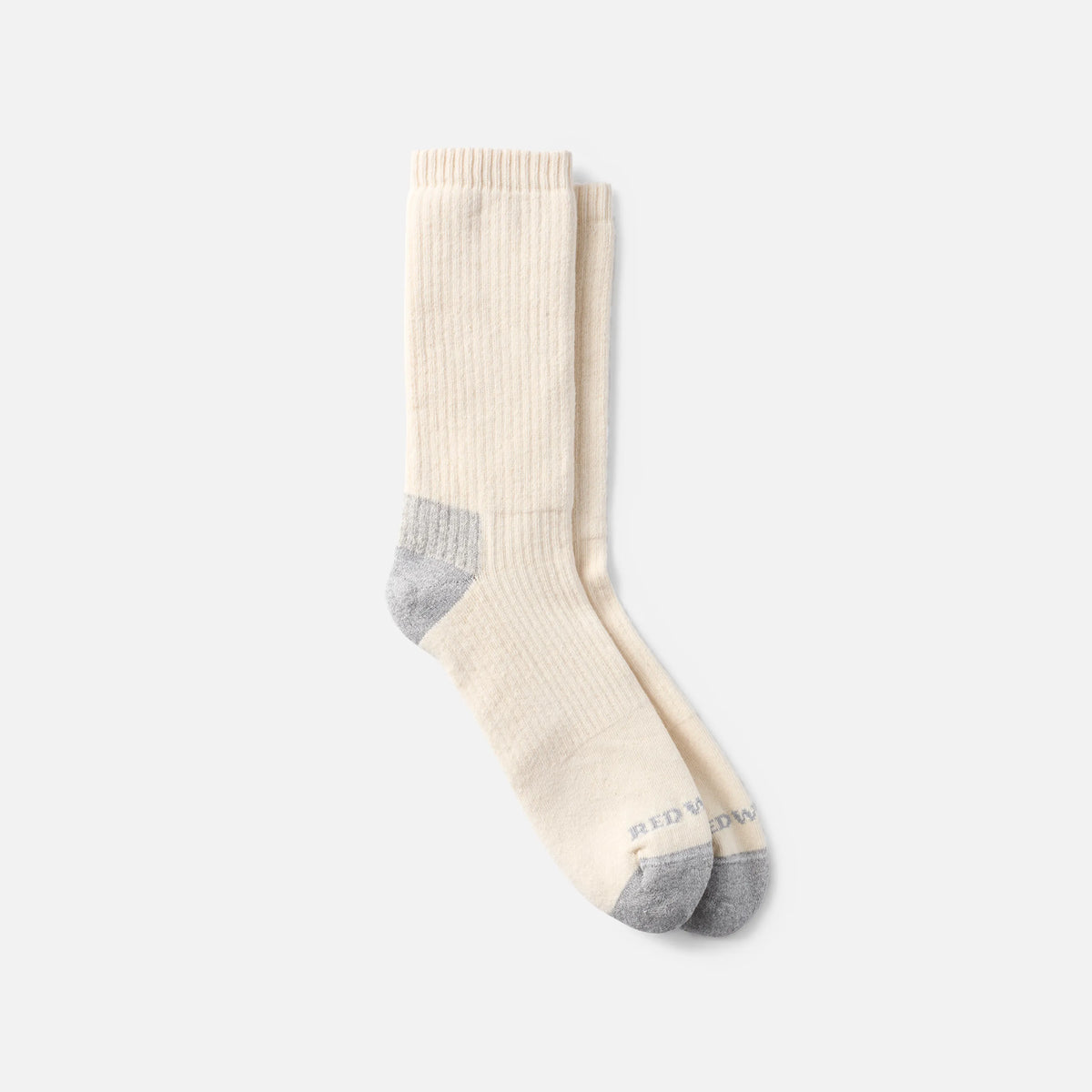 Red Wing Cushion Crew Socks – Cream (97678)