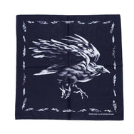 Samurai Jeans "Yatagarasu" Selvedge Bandana (Navy)