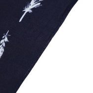 Samurai Jeans "Yatagarasu" Selvedge Bandana (Navy)