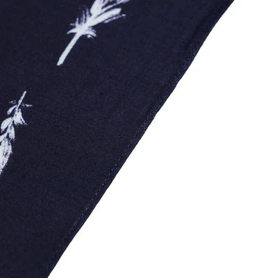 Samurai Jeans "Yatagarasu" Selvedge Bandana (Navy)