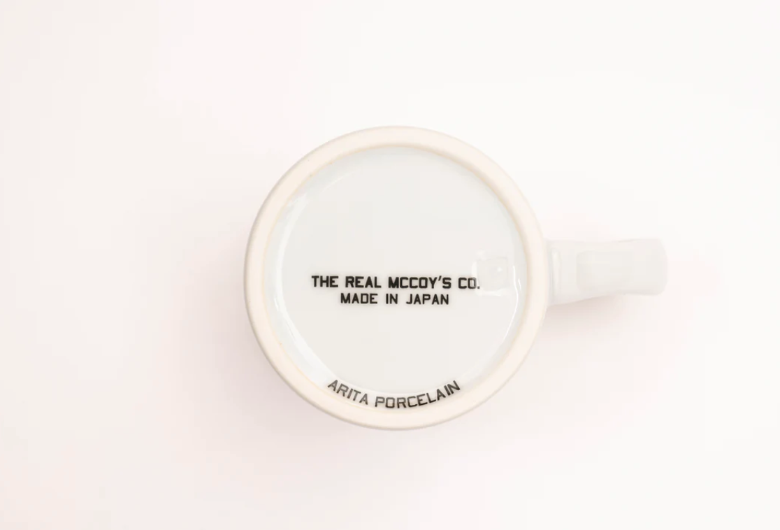 The Real McCoy's Arita Porcelain Coffee Mug / 3 SET (MN23006)