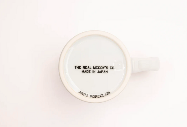 The Real McCoy's Arita Porcelain Coffee Mug / REAL MCCOYS (MN23003)