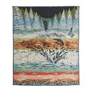 Pendleton Jacquard Napped Robe Salmon Falls (ZE494 57277)