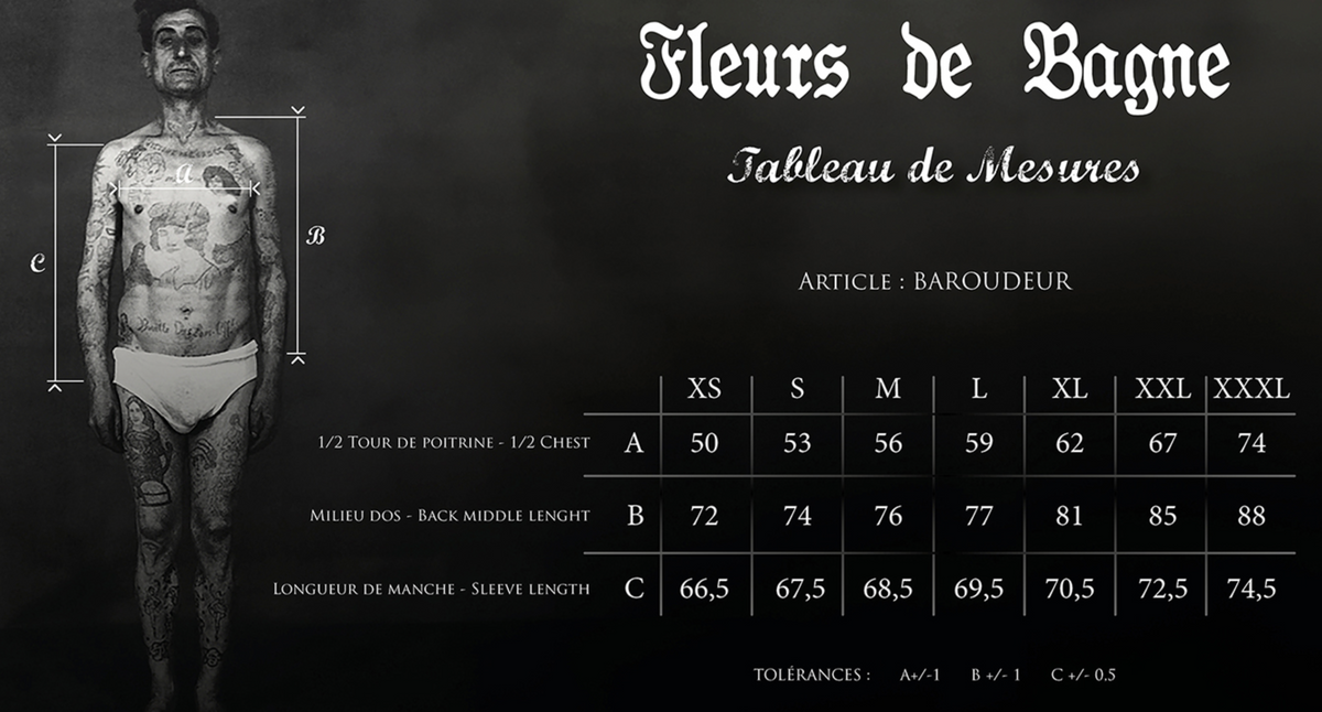 Fleurs de Bagne La Surchemise „Baroudeur“ Pied De Poule – Chine Chocolat (FDB-OVSH-BRDR-003)