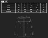 The Real McCOY's U.S. Navy Chambray Shirt LS (Modify) – Light Blue (MS25003)