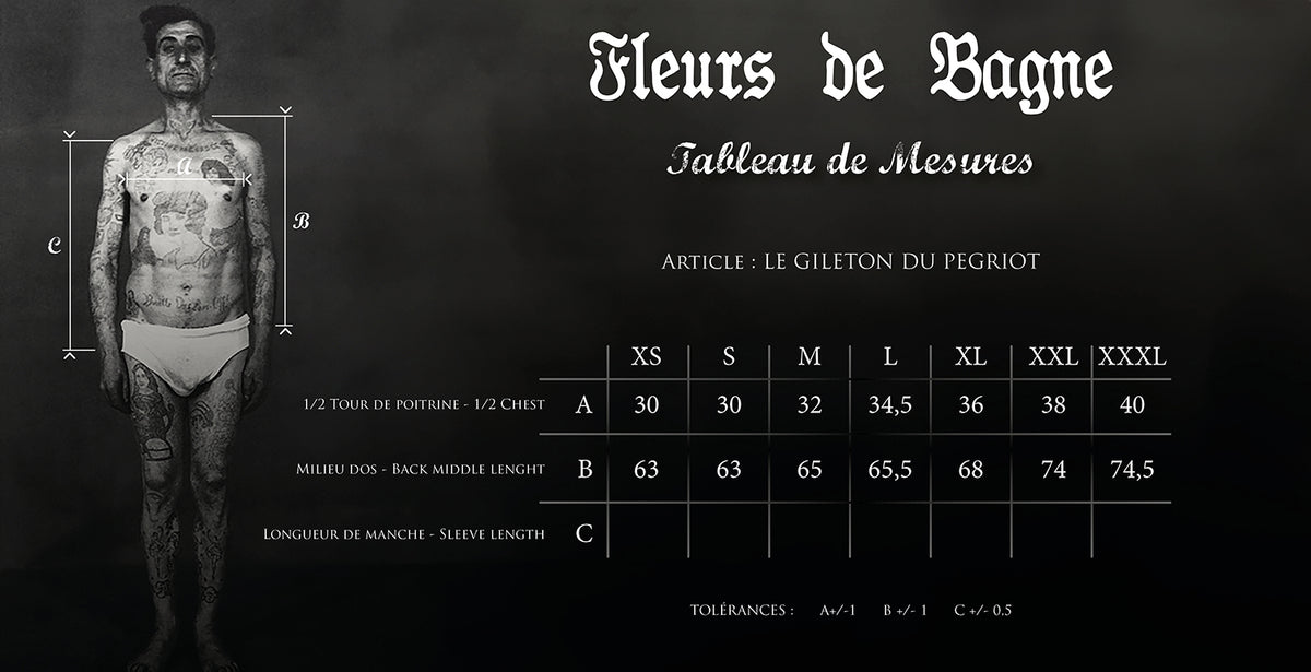 Fleurs de Bagne Le Gileton du Pegriot – Ecru (FDB-TKTP-GDPU)