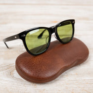 THE REAL McCOY'S Geyser Sunglasses Black/Green MA24002