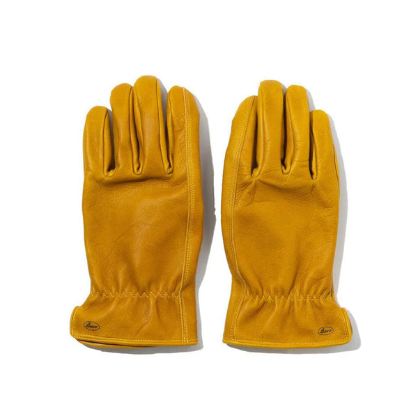 The Real McCoy’s Buco Horsehide Leather Gloves – Yellow BA25001 (060)