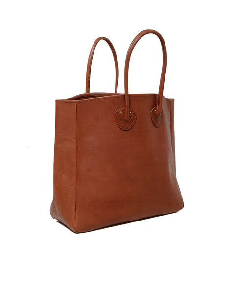 The Real McCoy’s Leather Tote Shoulder Bag – Brown (MA25102)