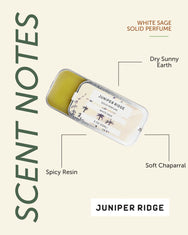 Juniper Ridge White Sage Solid Perfume