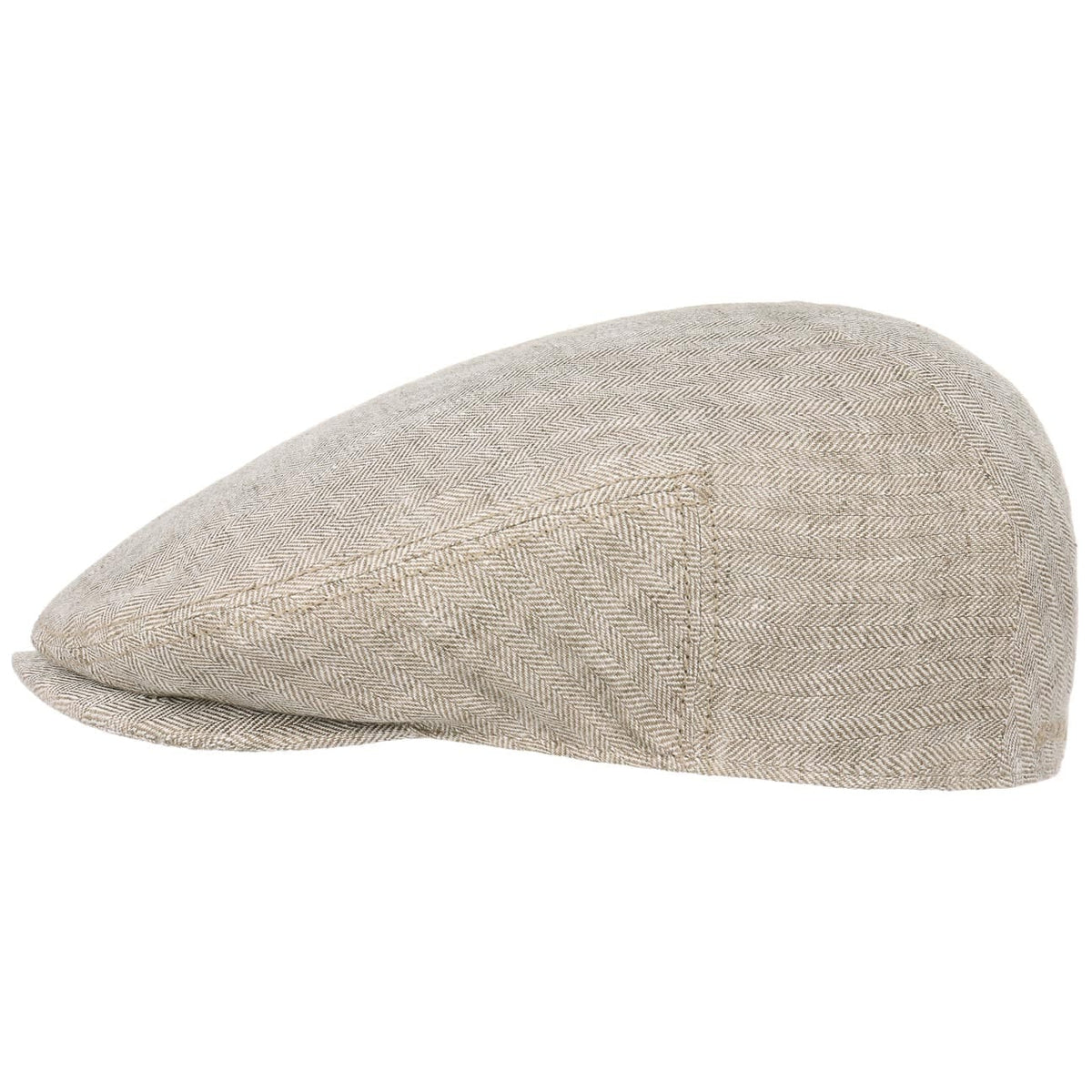 Stetson Kent Linen Flat Cap Oatmeal (6293501)