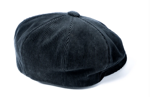 The Real McCoy's Double Diamond Corduroy Newsboy Cap – MA25106