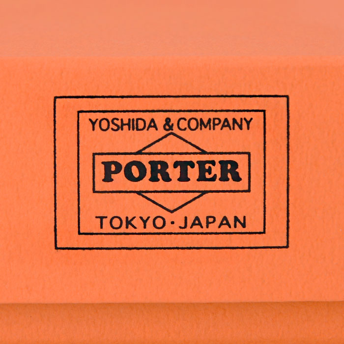 Porter - Yoshida & Co. Glaze Zip Coin Case - Black (381-03048)
