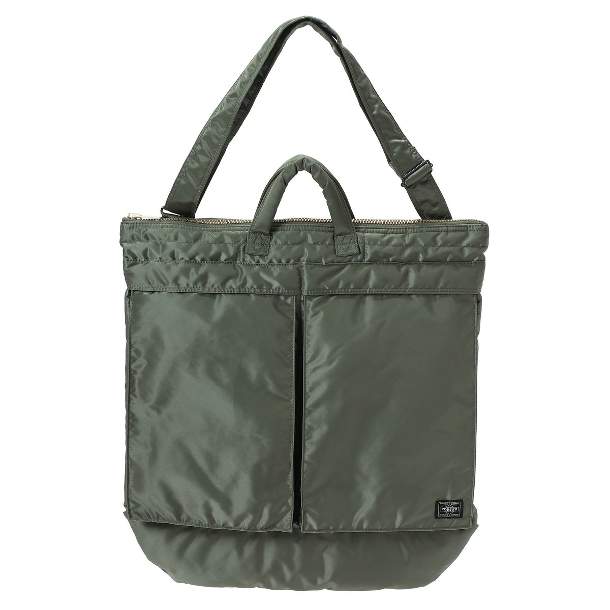 Porter - Yoshida & Co. Tanker 2way Helmet Bag - Sage Green (622-78332-30)