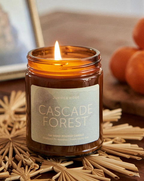 Juniper Ridge Cascade Forest Essential Oil Candle