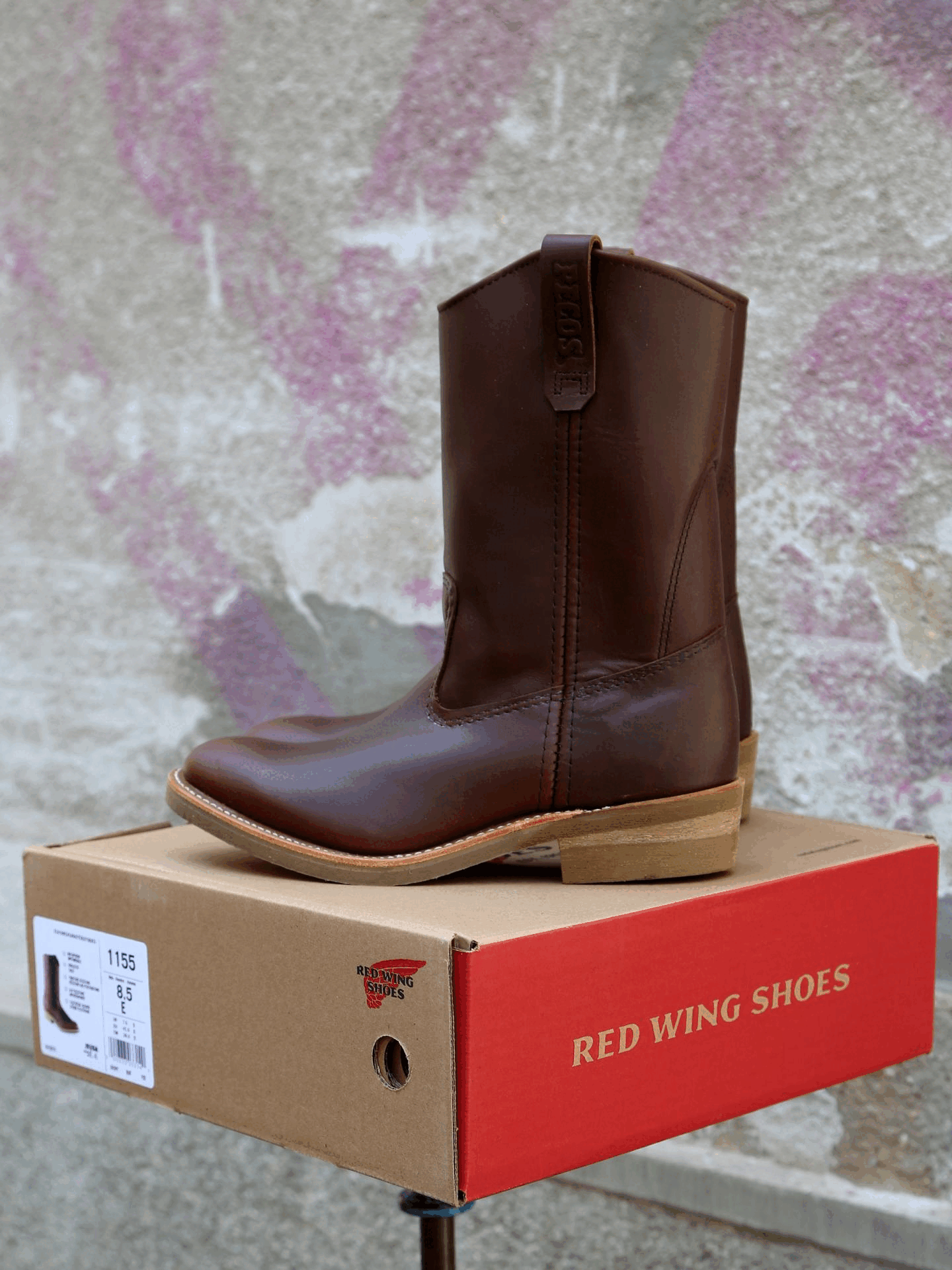 Red Wing Nailseat Boots Pecos 1155 denimheads.cz