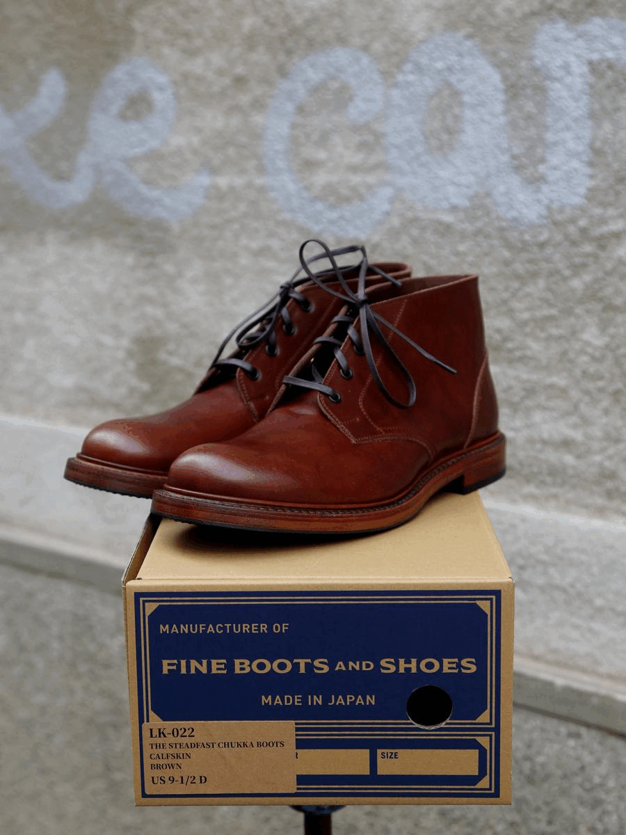John Lofgren Chukka Boots - Calfskin Brown (LK-022)