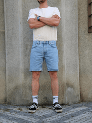Nudie Jeans Seth Shorts - Sunny Blues