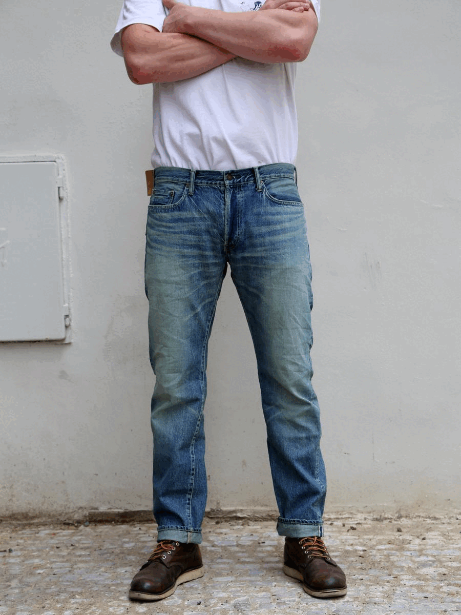 Studio D'Artisan D1811UM Ivy Fit Jeans - Used Wash