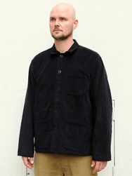 Nudie Jeans Buddy Classic Chore Jacket - Cord Navy