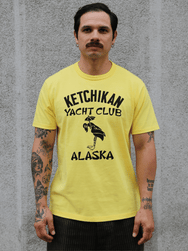 The Real McCOY's Ketchikan Tee – Canary (MC26021-064)