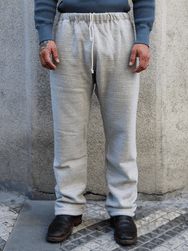 The Real McCOY's 12oz Ball Park Sweat Pants – Medium Grey (MC25107-021)