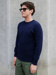 The Real McCoy's U.S. Army Military Thermal Shirt – Navy (MC22109-140)