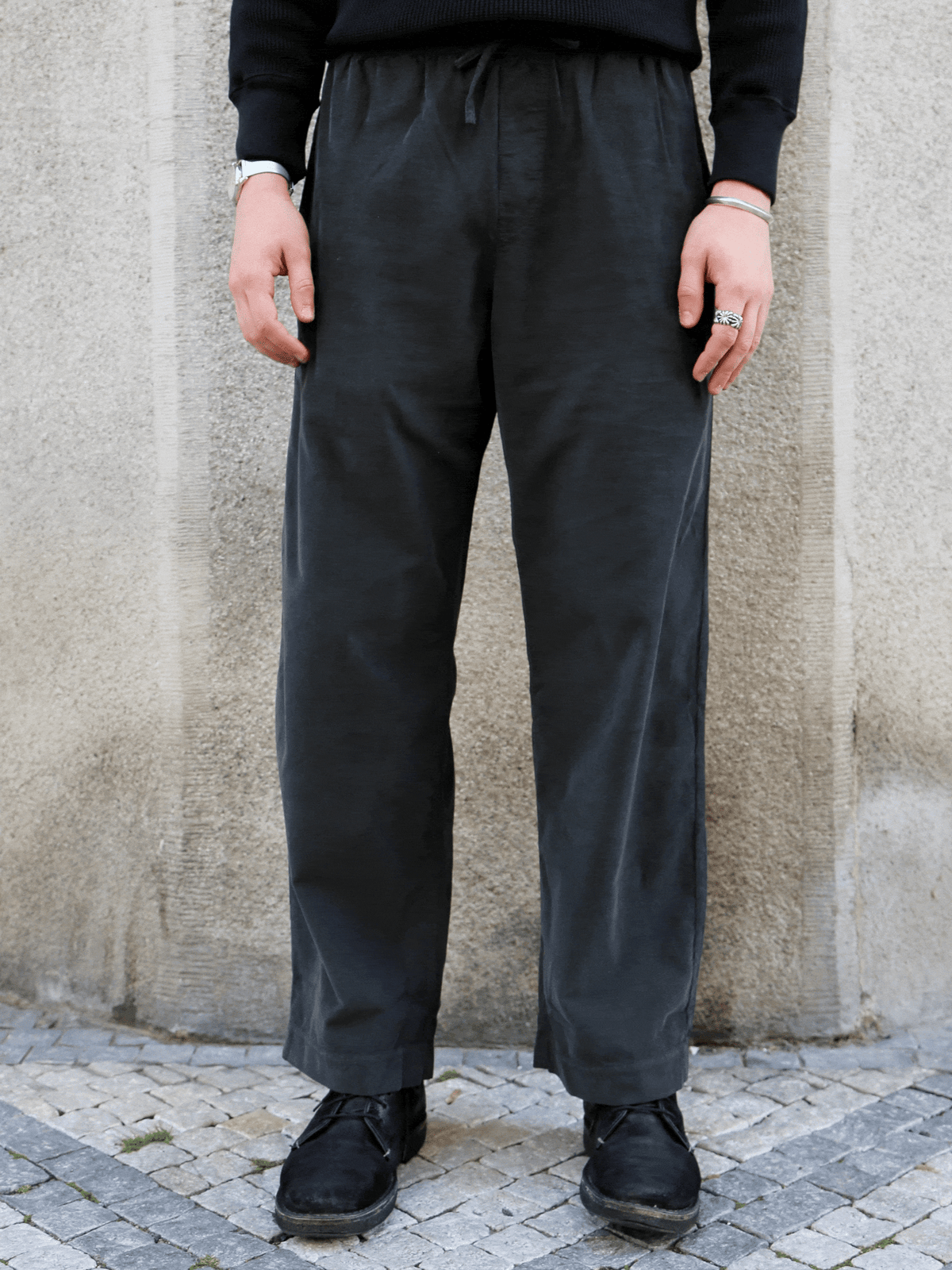 Hansen Garments EMIR Loose Drawstring Pants – Lava (32-18-9)
