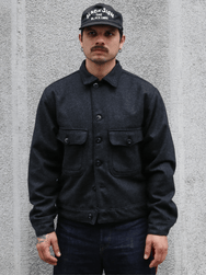 Freenote Cloth Grafton Jacket – Black Wool (M3254360-BLWL)
