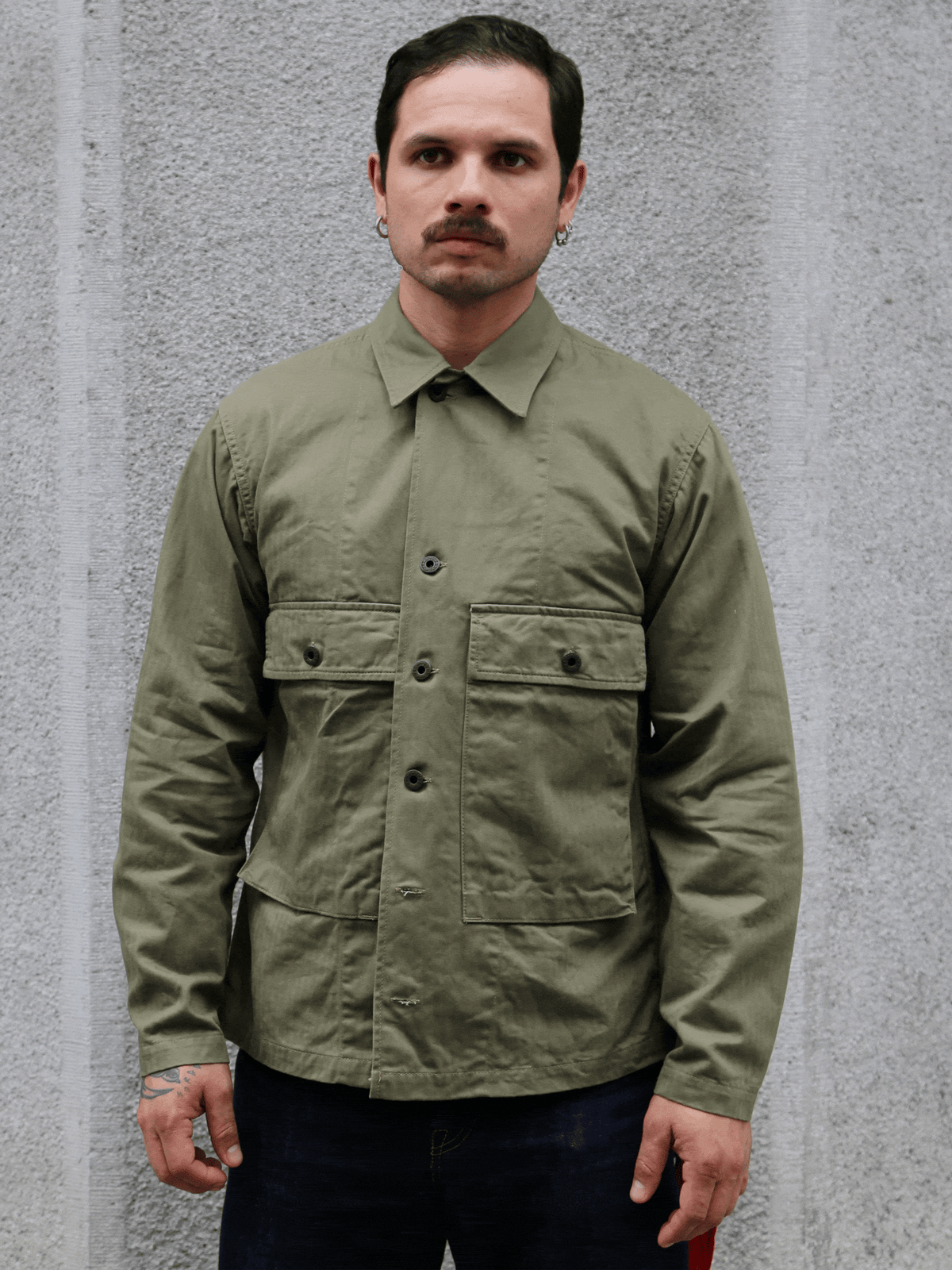 Papa Nui Beach Combat Jacket – Olive Drab (12178-2179)