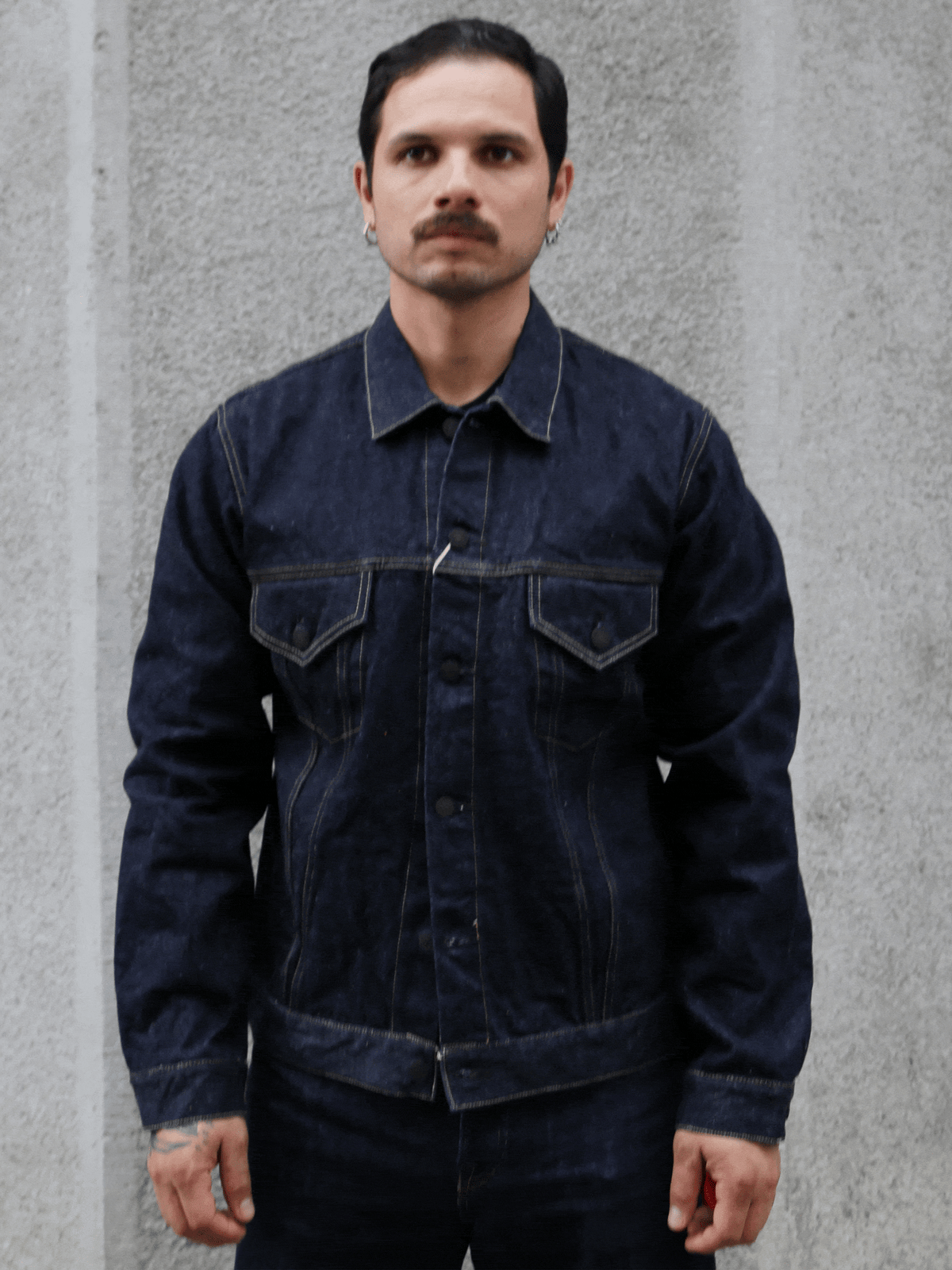 Studio D`Artisan 3rd Type Ishikawadai Denim Jacket – One Washed (SD-4113W)