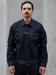 Studio D`Artisan 3rd Type Ishikawadai Denim Jacket – One Washed (SD-4113W)