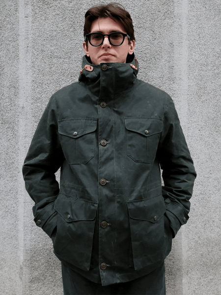Manifattura Ceccarelli Teddy Lined Weekender Coat – Dark Green (7096-WX)