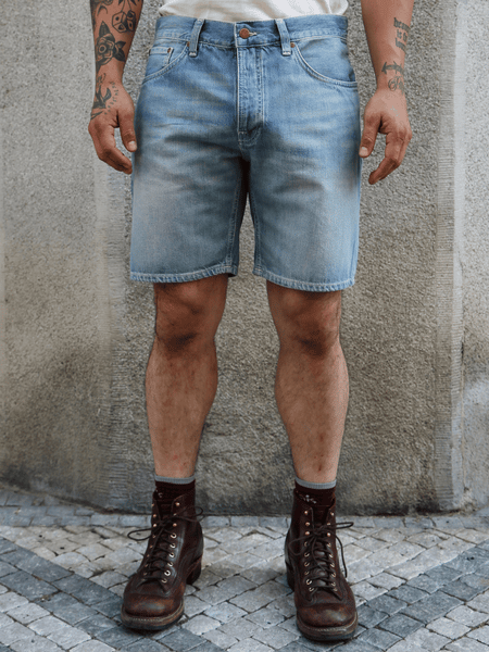 Nudie Jeans Seth Denim Shorts Drift Wood (115177)