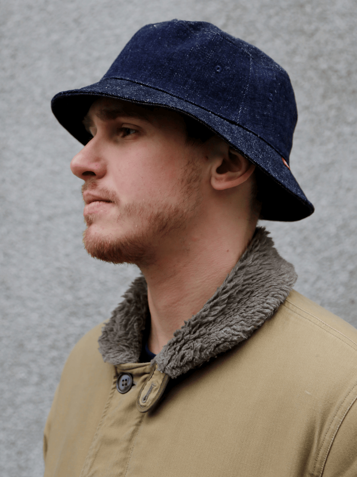 Samurai Jeans Denim Random Bucket Hat – Indigo (SJ401BH-RD)