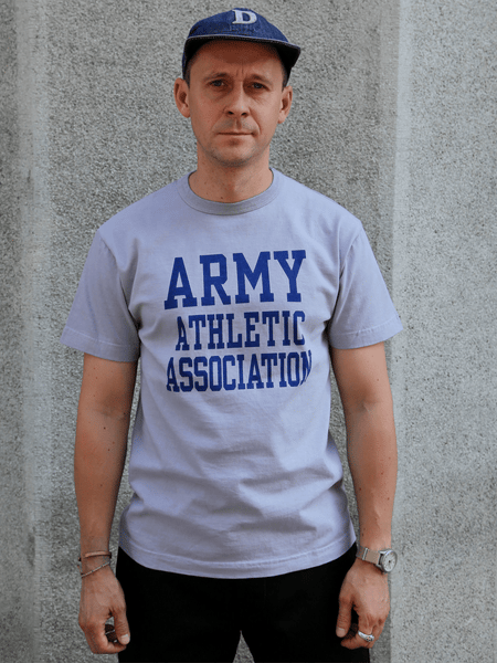 Buzz Rickson's SS T-Shirt Army Athletic Association – B.Grey (BR79777)