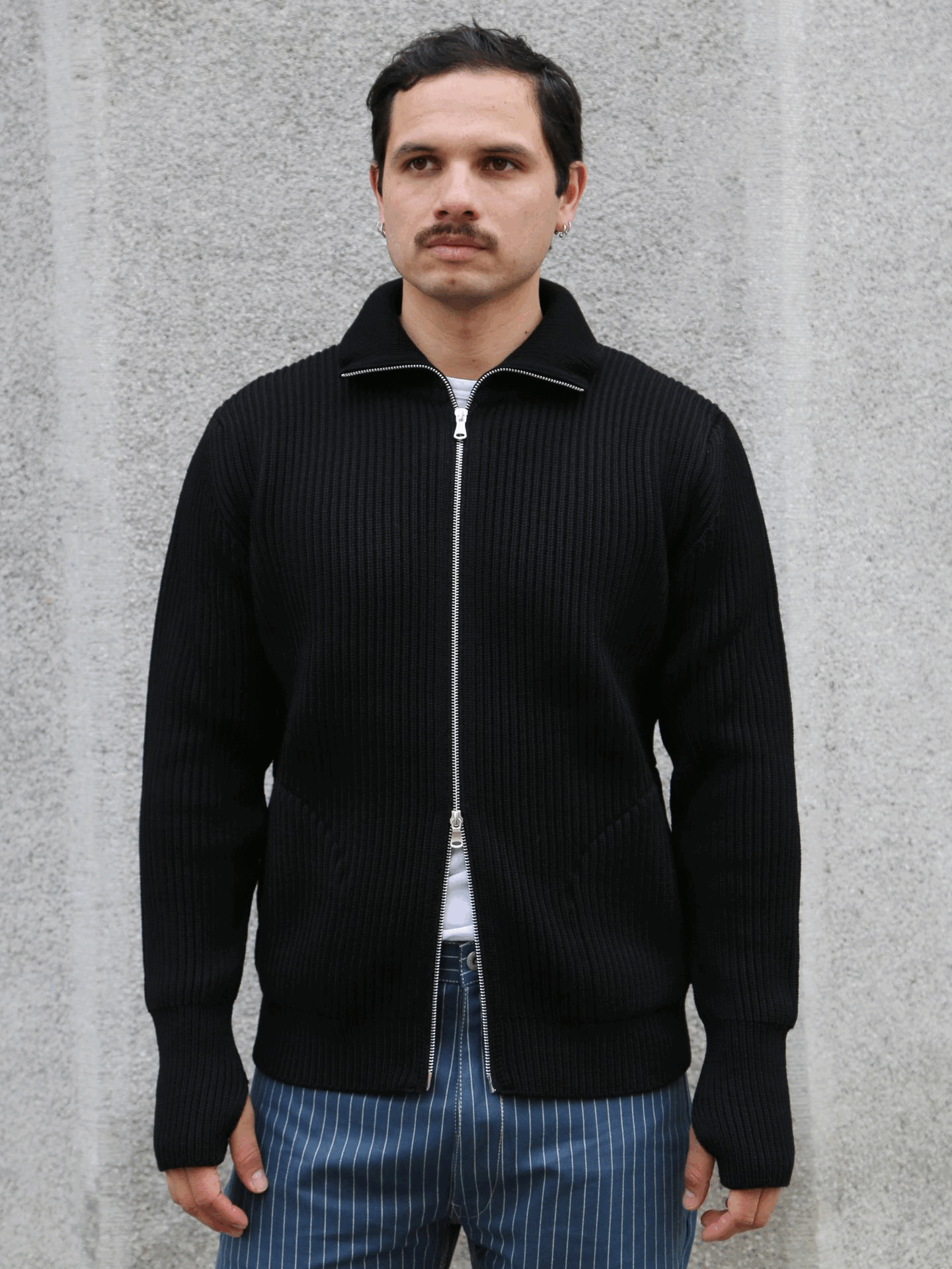 Andersen Andersen Navy Full-zip Pockets – Black (NFZP) | denimheads.cz Andersen Andersen Navy Full-zip Pockets – Black (NFZP) | denimheads.cz