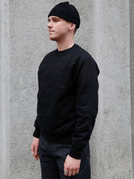 Nudie Jeans Palle Logo Sweatshirt – Black (150598)