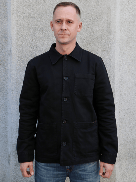 Nudie Jeans Barney Worker Jacket – Black (160676)