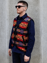 Pendleton Jacquard Vest – Black (PNM2601-0201)