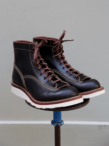 John Lofgren Donkey Puncher Horween Waxed Flesh – Dark Brown (LK-045)