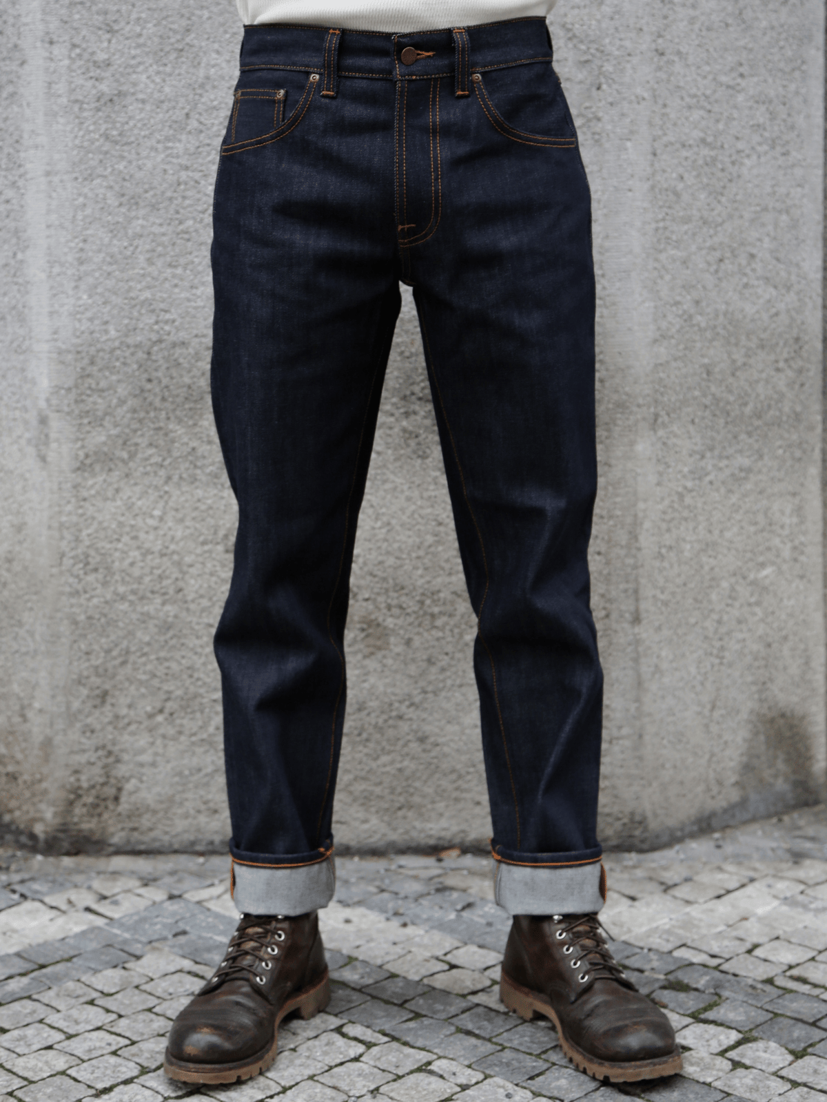 Nudie Jeans Gritty Jackson Dry Sunburns – Indigo (114881)