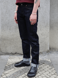 Samurai Jeans Selvedge Denim Jeans Slim Tapered – Indigo (S0710XX-WASHI)