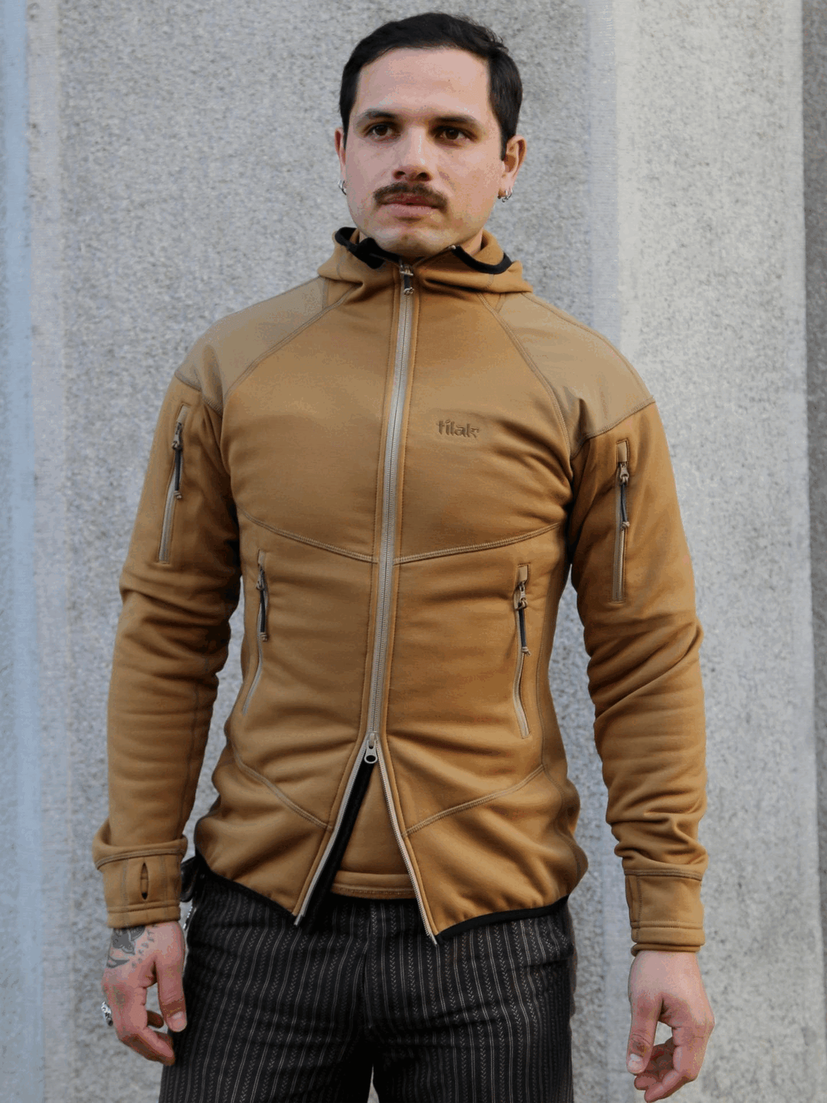 Tilak Femund Polartec® Military Gear® Functional Sweatshirt – Bronze Brown