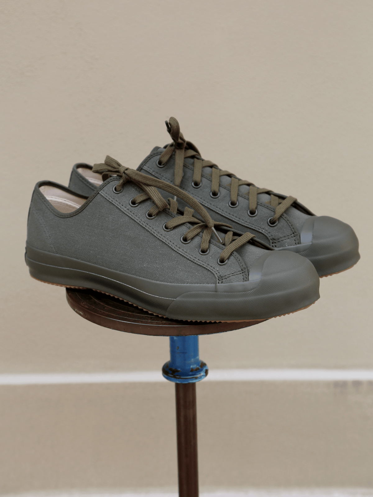 John Lofgren JLB 12oz Champion Sneakers – Solid Olive (LK-050)
