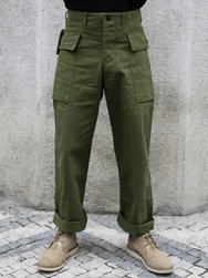 Buzz Ricksons Herringbone Twill Special Trousers – Olive (BR42638)
